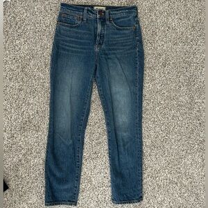 Madewell Women's Straight Leg Jeans - Blue